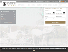 Tablet Screenshot of citypension.at